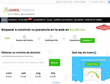 Tablet Screenshot of hostingsilimitados.com